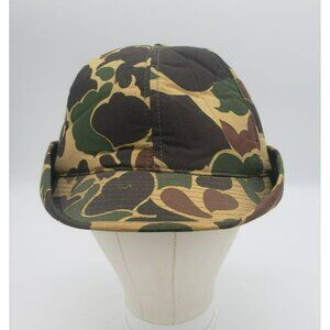 Camouflage Quilted Winter Cap With Ear Flaps, Foam inside, Outdoors Hunting